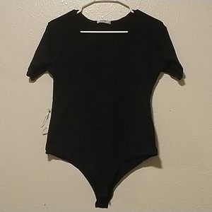 A Black Bodysuit